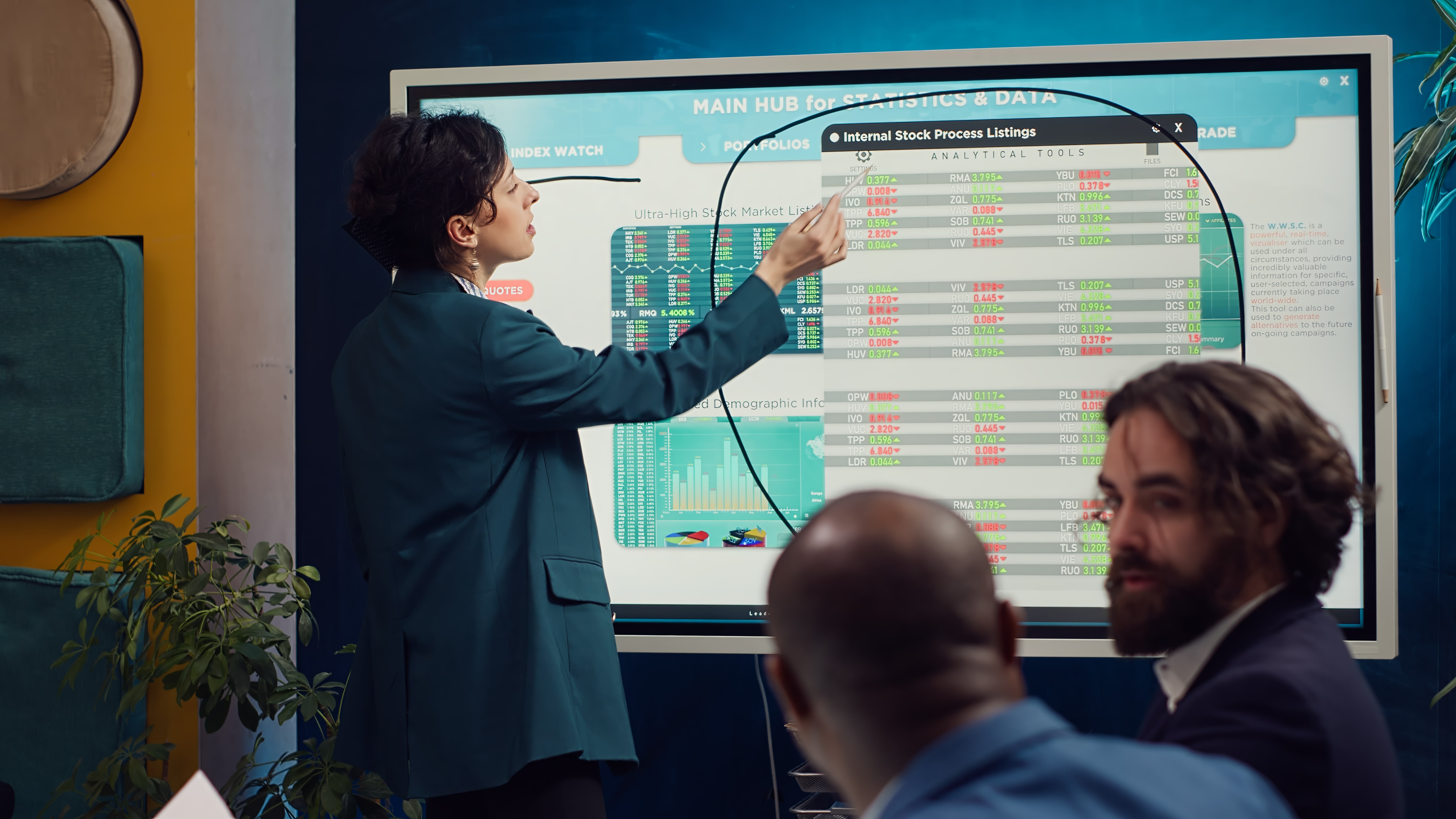 team-business-colleagues-reviewing-statistics-sales-data-min